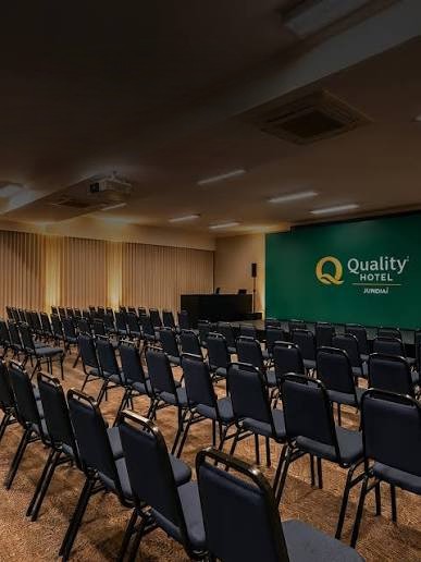Sala de eventos do Hotel Quality Jundiaí